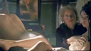 Kim Dickens lesbian kiss