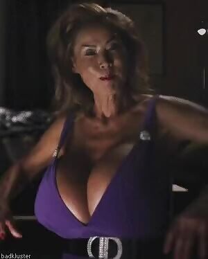 Minka in purple