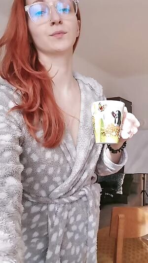 I'm SUCH a slut for my morning coffee! ☕😄