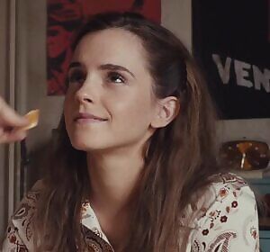 Emma Watson opening wide