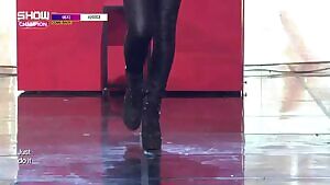 Yezi in Outfits as Tight as Her Body