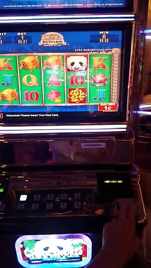 Showing off in casino