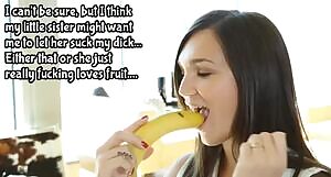 Your little sister got tired of being subtle about what she wants from you!