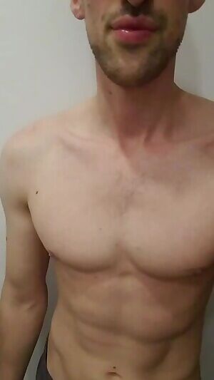 Poking through my PJs.