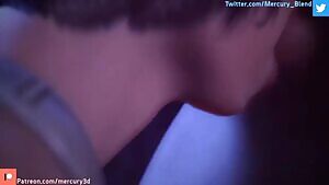 Jill Valentine - Hard Deepthroat Cum