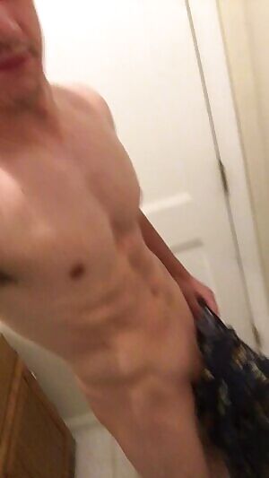 Been thinking about going back to Hawaii recently so I though I'd wear my Hawaiian shirt. I don't think I'm doing it right...also side note, this shirt is so soft it felt amazing sliding across my cock, almost as amazing as slowly sliding it into you for the first time 😉