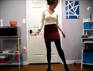 That's one way to put heels on