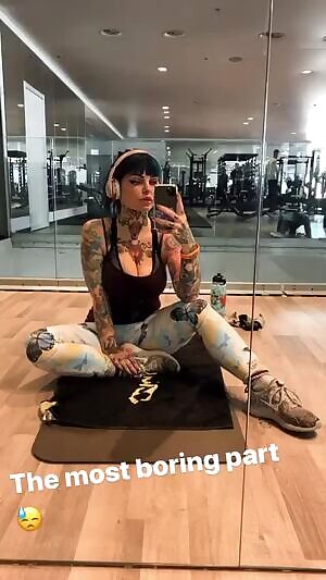 Leg Spreading at the Gym