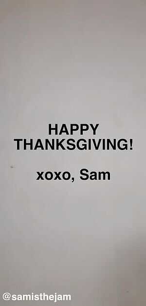 Daddy, tonight, you're taking my orders. 🖤💥 #HappyThanksgiving