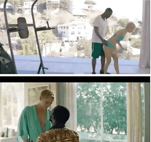 When I saw this Kristen Stewart scene, I immediately thought of the BLACKED scene above it