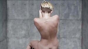 Miley Cyrus uncensored plot from Wrecking Ball
