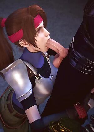 Jessie sucking off Cloud