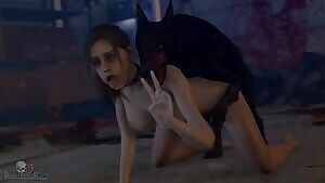 Claire meets a new friend at the alley