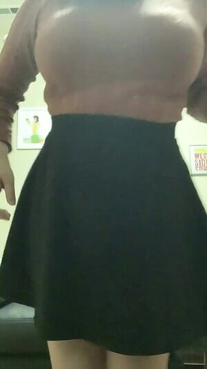 Anyone like the schoolgirl look? No? I’ll take it off