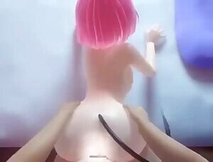 Momo looking great while being taken from behind