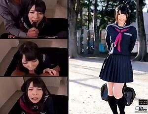 Schoolgirl Deep Throat Ai Uehara