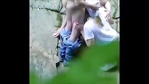 2 Friends Sucking Dick At The River