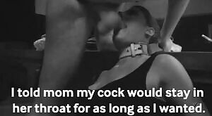 Mom is great at deepthroating