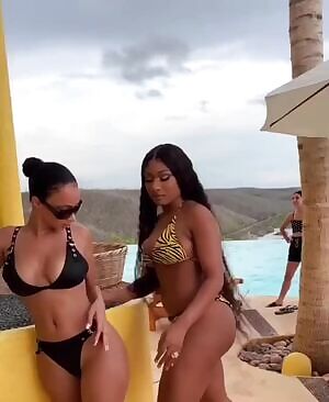 Dray Michelle & Megan Thee Stallion teasing us white bois. They only fuck bbc. Us tiny dick virgin white bois are lucky to have their igs to jerk to.