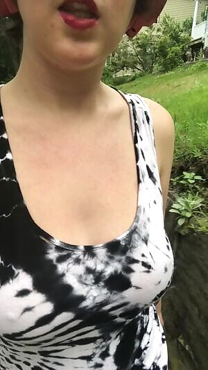 Want me to show some tit for you in public? 😏