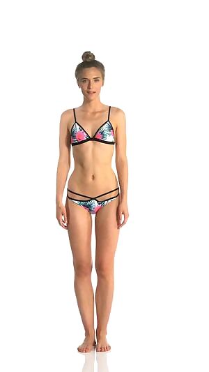 Rip Curl Women's Palms Away Fixed Triangle Swim Top
