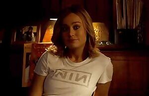 Brie Larson giving you the look to make sure the bedroom door is locked