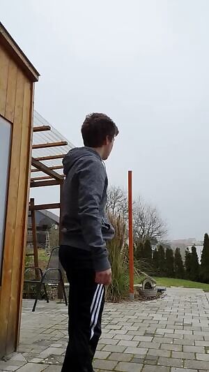 First time being nude in public 😳. Upvote if you want more 😁