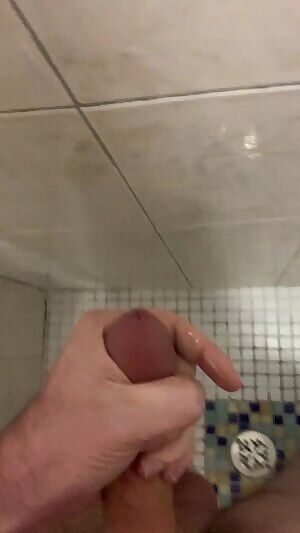 Cum in the shower
