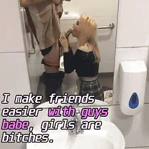 Seems like all your GF's friends are males...