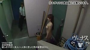- Hatano Yui - Beautiful Mannequin Wife: Doll Fucking Guy's Daydream Sex