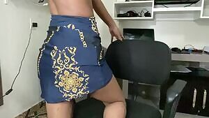 Revealing my cute butt to improve your night