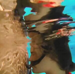 Eaten out underwater