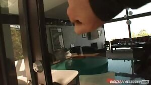 Stoya wants some sausage with her pizza