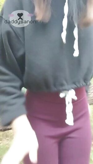 Being naughty in the woods 🙈