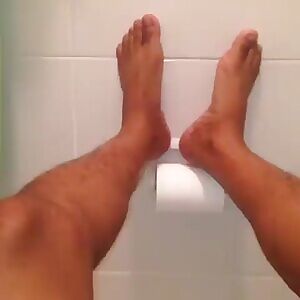 Feet up