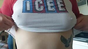 Just before they got pierced