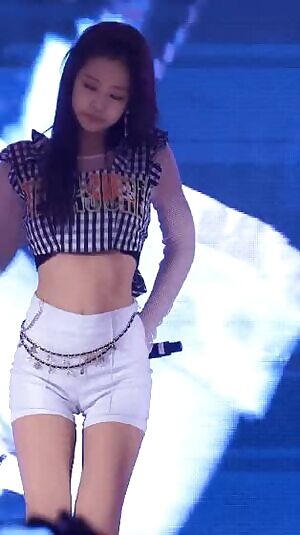 Black Pink Jenny Camel Toe