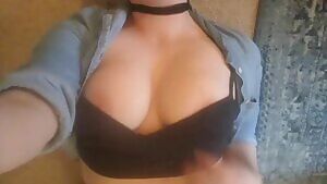 Take out my tits and play with them whenever you want.