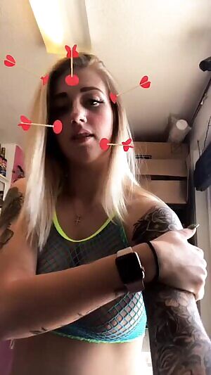 Bikini Barista interacting with customers