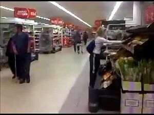 Pantsed outside while handcuffed to a tree