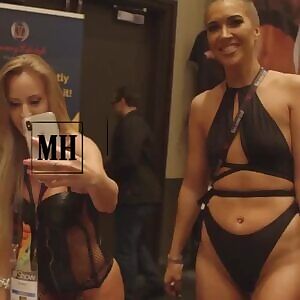 who is the awesome brunette ?