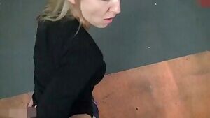 A Quick Creampie Before Her Flight