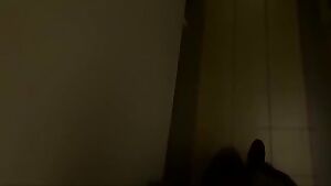 Hot lady banged from behind while cleaning