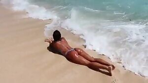 At the beach
