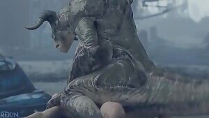 Deathclaw encounter..