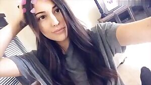 Hot babe give blowjob passionately