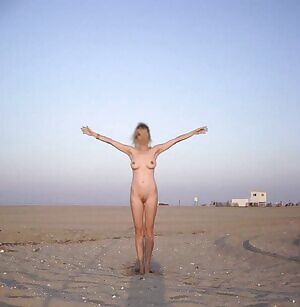 Thinking about being Naked on a non nude beach like this pic of me from last year