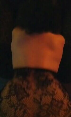 My sagging titties smacking the chair