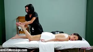 All Girl Massage - Start With Her Feet . . .