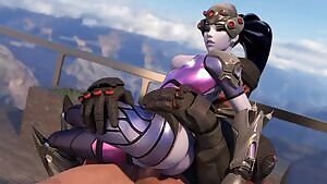 Widowmaker and Reyes having some fun